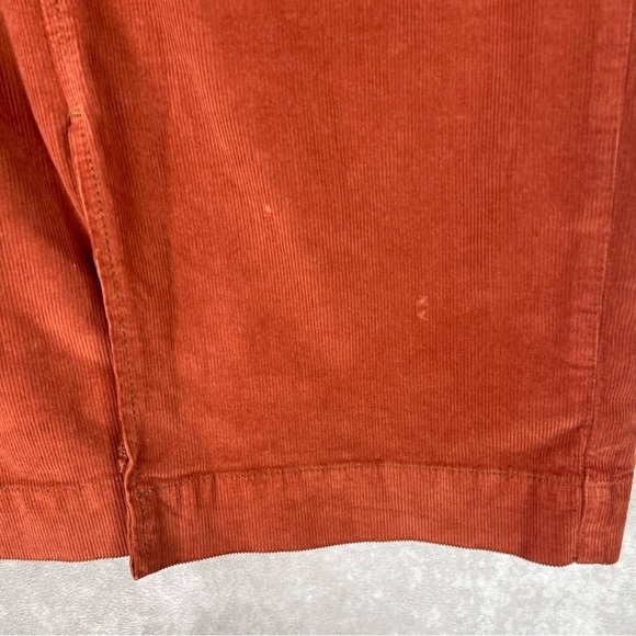 Free People Rosemary Corduroy Pencil Skirt In Terracotta Orange Women's Size 29 - Picture 8 of 8